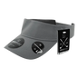 DeckyGolf 7104 Grid H2O Sun Visor - Charcoal - Dark Gray / One Size Fits Most
