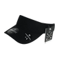 DeckyGolf 8104 Screen Fabric Sun Visor - Black - Black / One Size Fits Most