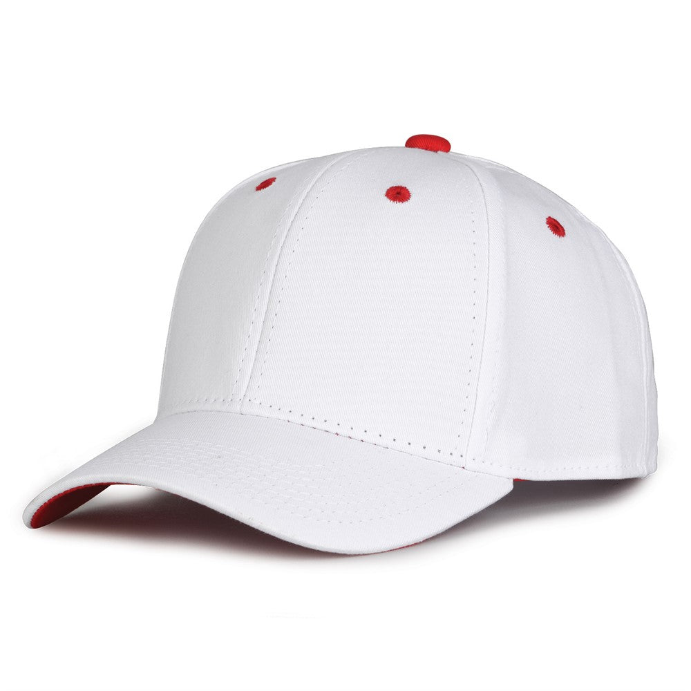 The Game GB2016 White Snapback Cotton Twill Cap - White Red - HIT a Double - 3