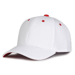 The Game GB2016 White Snapback Cotton Twill Cap - White Red - HIT a Double - 3