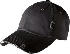 District DT600 Distressed Cap - Black - Black / One Size Fits Most