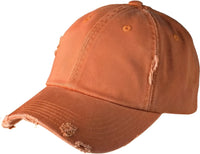 District DT600 Distressed Cap - Burnt Orange - Burnt Orange / One Size Fits Most