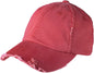 District DT600 Distressed Cap - Dashing Red - Red / One Size Fits Most