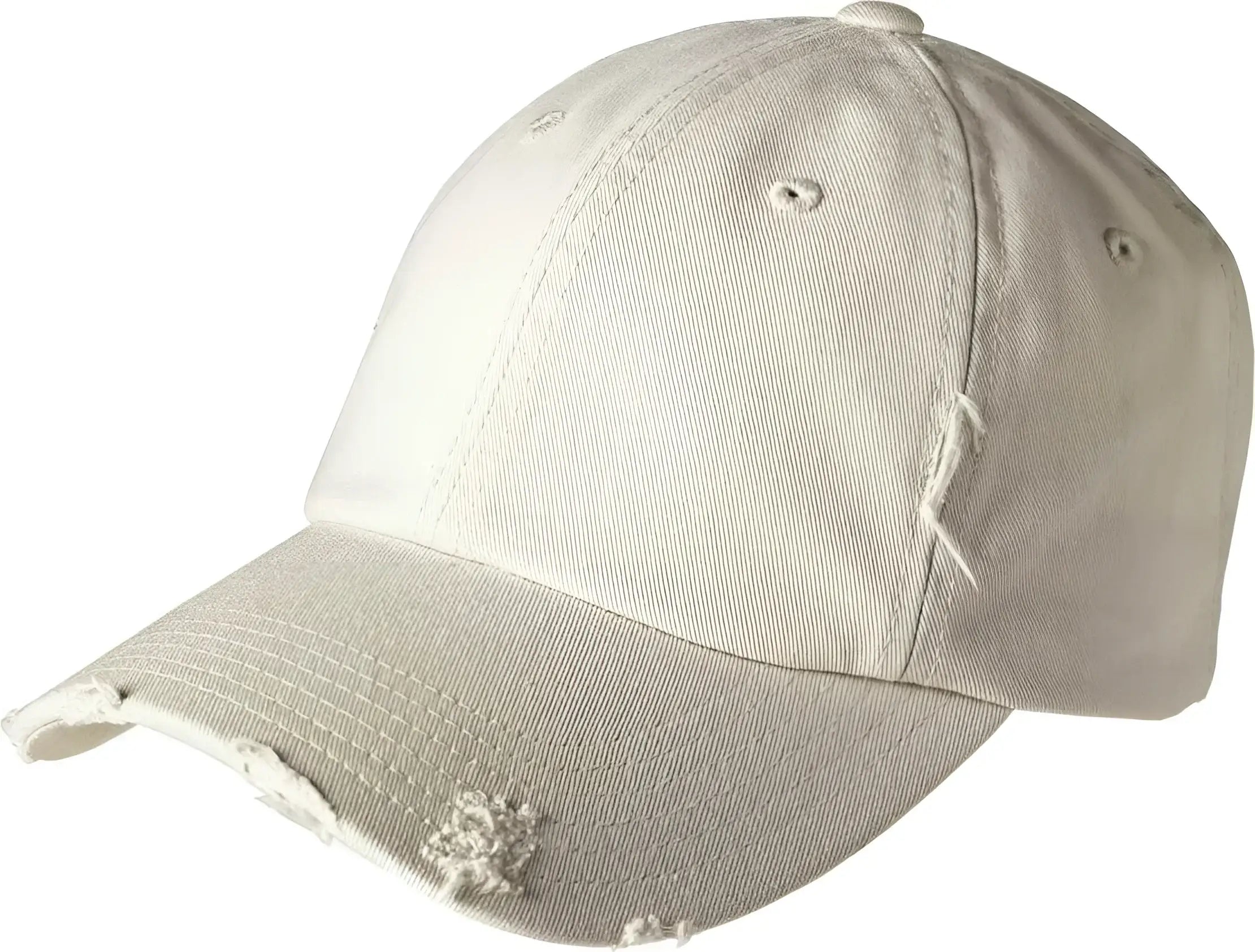 District DT600 Distressed Cap - Stone - Ivory / One Size Fits Most