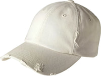 District DT600 Distressed Cap - Stone - Ivory / One Size Fits Most