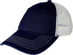 District DT607 Mesh Back Cap - New Navy White - Navy White / One Size Fits Most