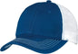 District DT607 Mesh Back Cap - Royal White - Royal White / One Size Fits Most