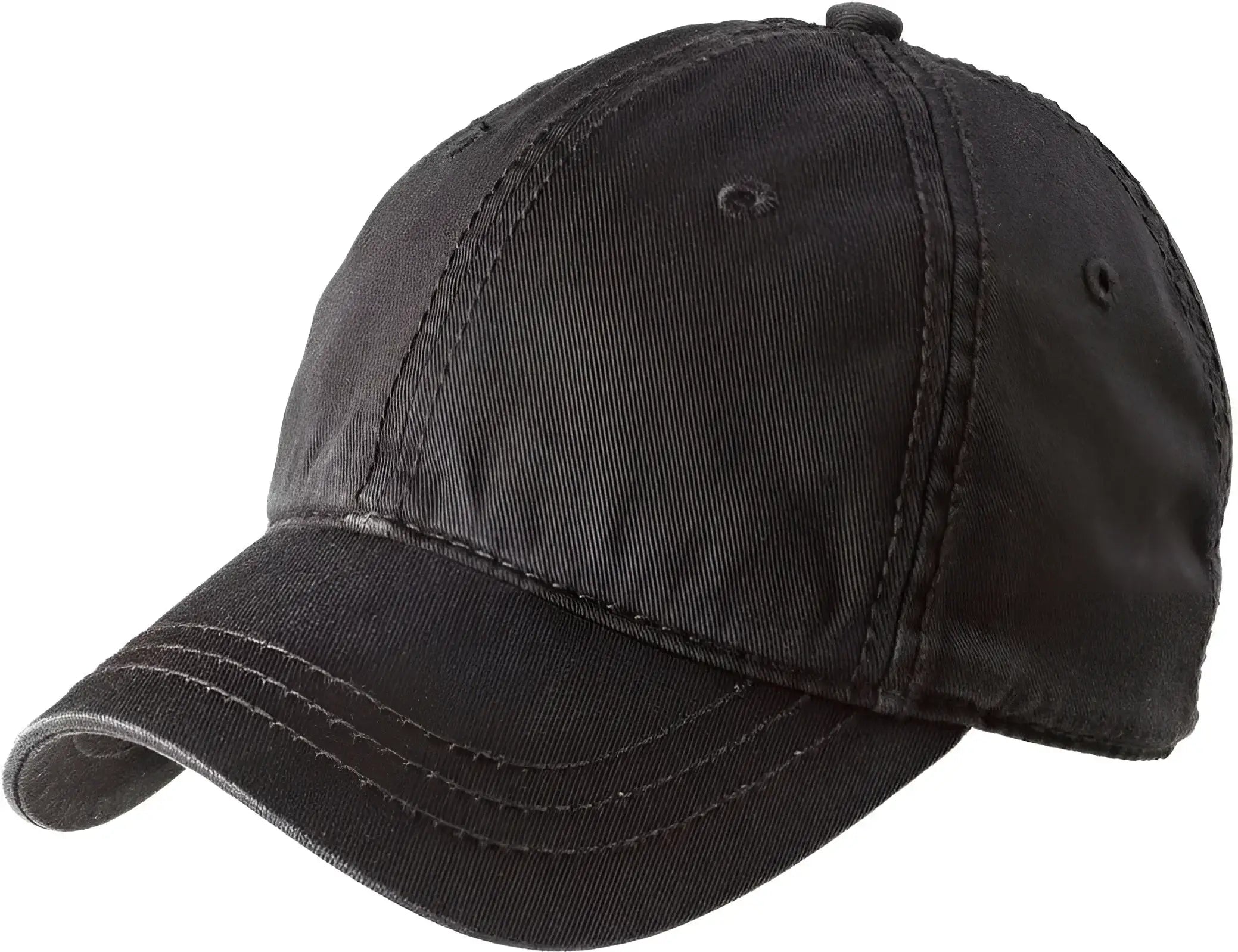 District DT610 Thick Stitch Cap - Black - Black / One Size Fits Most