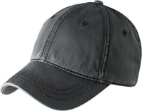 District DT610 Thick Stitch Cap - Nickel Black - Dark Gray Black / One Size Fits Most