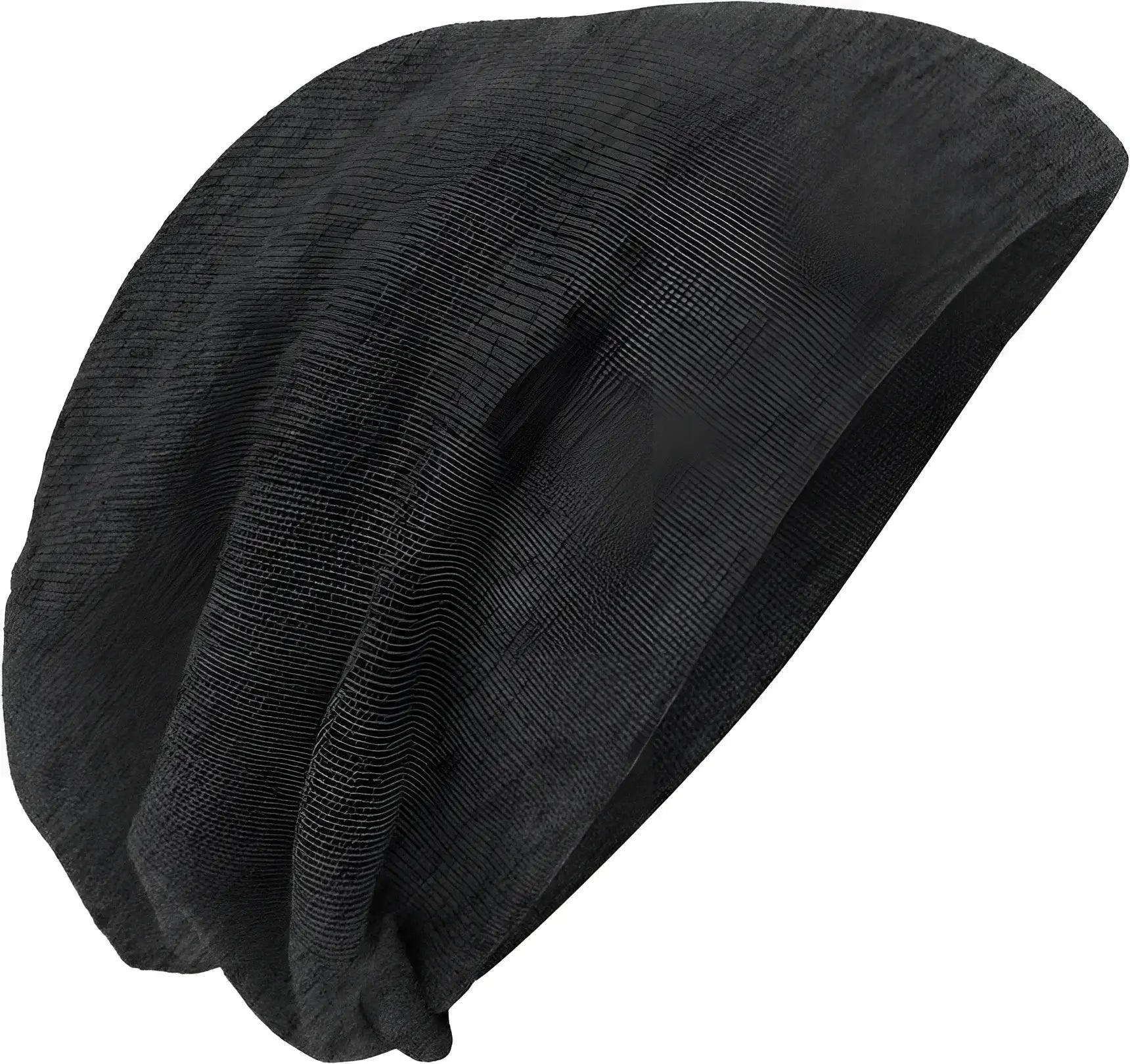 District DT618 Slouch Beanie - Charcoal Heather - Dark Gray / One Size Fits Most