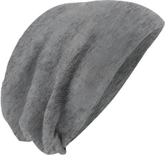 District DT618 Slouch Beanie - Light Gray Heather - Light Gray / One Size Fits Most