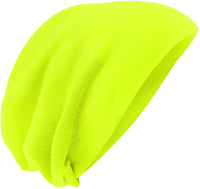 District DT618 Slouch Beanie - Neon Yellow - Yellow / One Size Fits Most