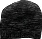 District DT620 Spaced-Dyed Beanie DT620Black Charcoal - Black Dark Gray / One Size Fits Most