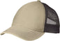 District DT630 Super Soft Mesh Back Cap - Khaki Chocolate Brown - Khaki Brown / One Size Fits Most
