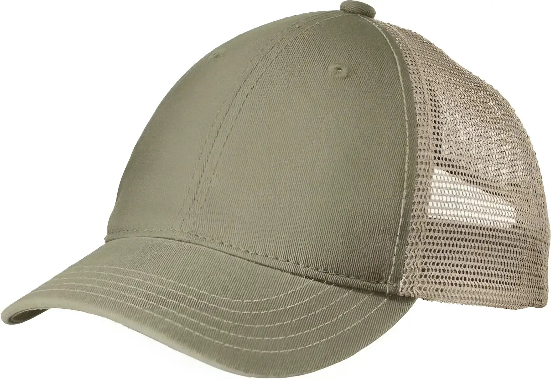 District DT630 Super Soft Mesh Back Cap - Olive Khaki - Olive Khaki / One Size Fits Most