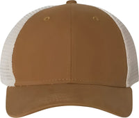 Dri Duck 3006 Hudson Trucker Cap - Saddle Tan - Brown Tan / 6 5/8’’ - 7 3/8’’