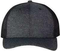 Dri Duck 3007 Fuse Trucker Cap - Black Black - Black / 6 5/8’’ - 7 3/8’’
