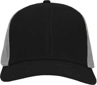 Dri Duck 3028 Hudson Flex Cap - Black Fog - Black Gray / One Size Fits Most
