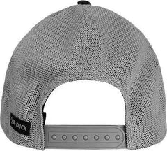 Dri Duck 3028 Hudson Flex Cap - Black Fog - Black Gray / One Size Fits Most