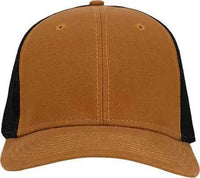 Dri Duck 3028 Hudson Flex Cap - Saddle Black - Brown Black / One Size Fits Most
