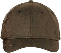 Dri Duck 3301 Running Buck Cap - Brown Waxy Canvas - Brown / 6 5/8’’ - 7 3/8’’