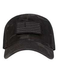 DRI DUCK 3353 Tactical Cap - Black - Black / One Size Fits Most
