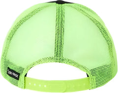 Dri Duck 3357 Hudson Brights Cap Black Neon Yellow Black Yellow / 6 5/8’’ 7 3/8’’