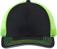 Dri Duck 3357 Hudson Brights Cap Black Neon Yellow Black Yellow / 6 5/8’’ 7 3/8’’