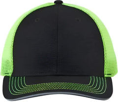 Dri Duck 3357 Hudson Brights Cap Black Neon Yellow Black Yellow / 6 5/8’’ 7 3/8’’