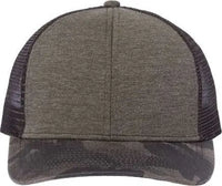 Dri Duck 3358 Pique Trucker Cap Rock Camo Multi Colored / 6 5/8’’ 7 3/8’’