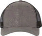 Dri Duck 3458 Territory Trucker Cap Charcoal Dark Gray / 6 5/8’’ 7 3/8’’