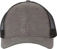 Dri Duck 3458 Territory Trucker Cap Charcoal Dark Gray / 6 5/8’’ 7 3/8’’