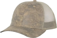 Dri Duck 3458 Territory Trucker Cap - Khaki - Khaki / 6 5/8’’ - 7 3/8’’