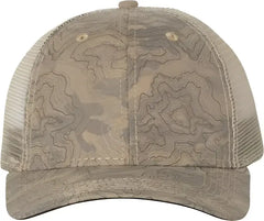 Dri Duck 3458 Territory Trucker Cap - Khaki - Khaki / 6 5/8’’ - 7 3/8’’