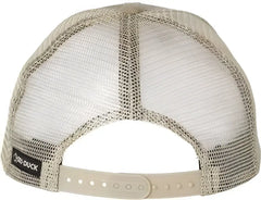 Dri Duck 3458 Territory Trucker Cap - Khaki - Khaki / 6 5/8’’ - 7 3/8’’