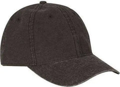 Dri Duck 3465 Outland Pigment-Print Cap - Black - Black / 6 5/8’’ - 7 3/8’’