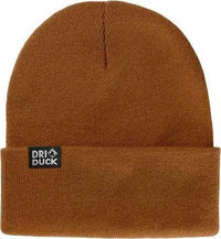 Dri Duck 3523 Coleman Beanie - Saddle - Brown / One Size Fits Most