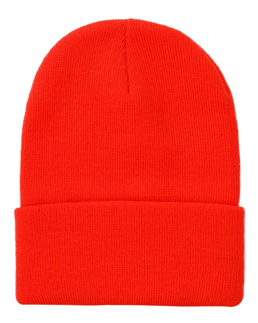 DRI DUCK 3523S Coleman Cuffed Beanie - 3523 - Blaze Orange - Blaze Orange / One Size Fits Most