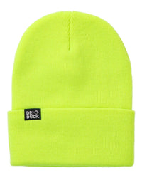 DRI DUCK 3523S Coleman Cuffed Beanie - 3523 - Neon Yellow - Neon Yellow / One Size Fits Most