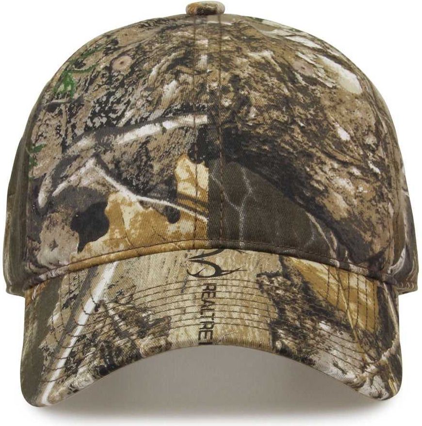 The Game GB873 Camo Relaxed Cap - Realtree Edge | HIT a Double
