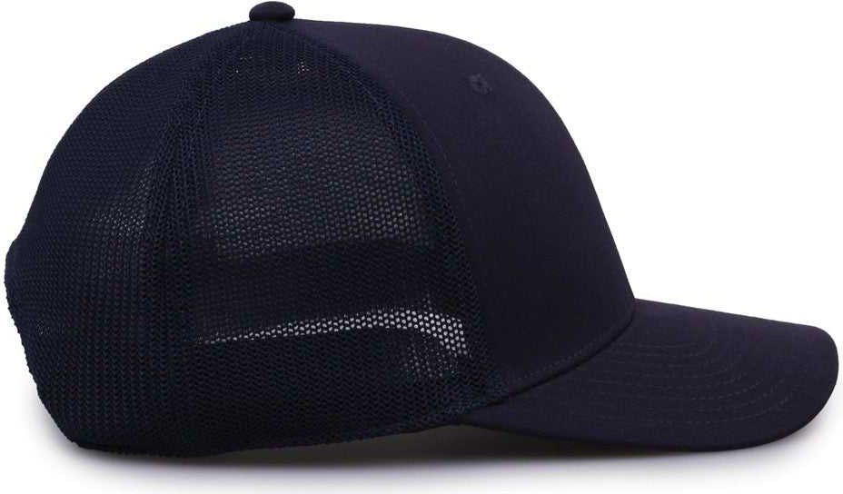 The Game GB518 Everyday Trucker Cap - Navy Navy | HIT a Double