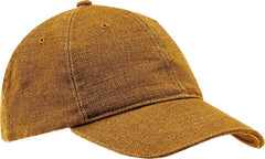 econscious EC7091 Washed Hemp Blend Baseball Cap - Old Gold | HIT a Double