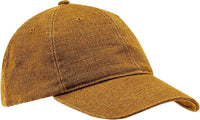 econscious EC7091 Washed Hemp Blend Baseball Cap - Old Gold | HIT a Double