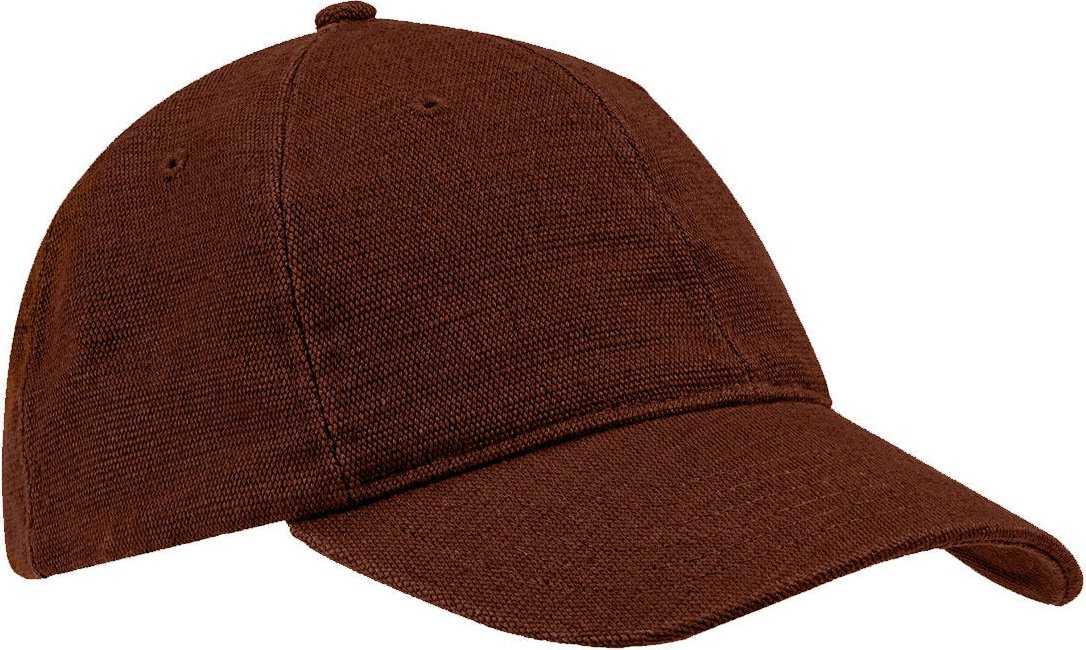 econscious EC7091 Washed Hemp Blend Baseball Cap - Sienna | HIT a Double