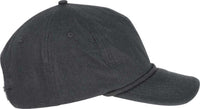 econscious EC7103 Hemp Hero 5-Panel Cap - Black | HIT a Double