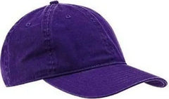 Econscious EC7000 Organic Cotton Twill Unstructured Baseball Cap - Beetroot - Purple / One Size Fits Most