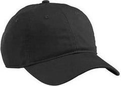 Econscious EC7000 Organic Cotton Twill Unstructured Baseball Cap Black Black / One Size Fits Most