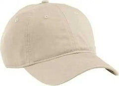 Econscious EC7000 Organic Cotton Twill Unstructured Baseball Cap - Oyster - Ivory / One Size Fits Most