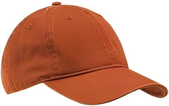 Econscious EC7000 Organic Cotton Twill Unstructured Baseball Cap Picante Cardinal / One Size Fits Most