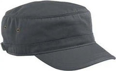 Econscious EC7010 Organic Cotton Twill Corps Hat - Charcoal - Dark Gray / One Size Fits Most
